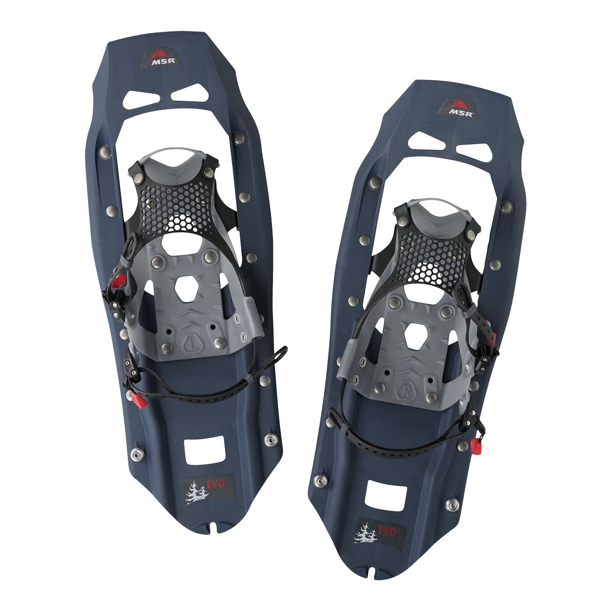 MSR Men's Evo Trail 22 Snowshoes Overhead_Flat