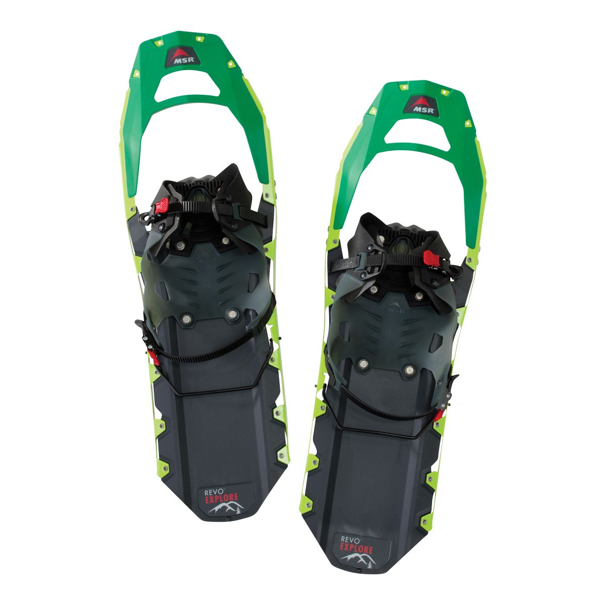 MSR Revo Explore 25 Men's Snowshoes Overhead_Flat