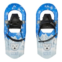 McKINLEY Kids' Scout Snowshoes Overhead_Flat