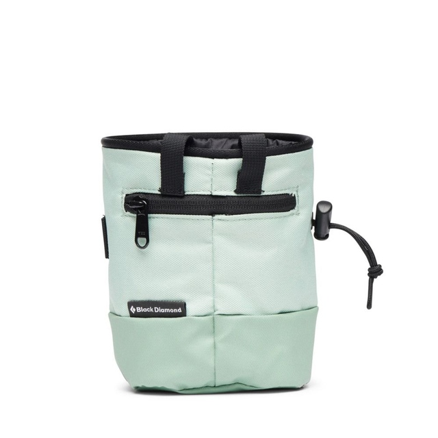 Black Diamond Mojo Zip Chalk Bag Front_Flat