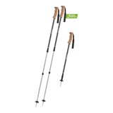 Komperdell Green Rambler Cork Trekking Poles Front_Three_Fourths_Angled_Left