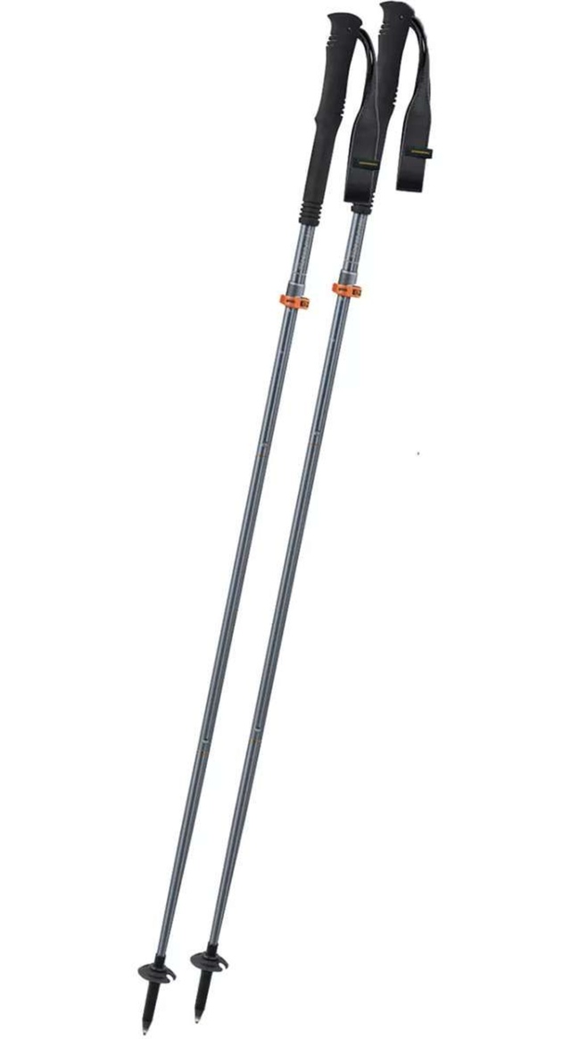 Komperdell Titanal FX Lite Vario Trekking Poles Front_Flat