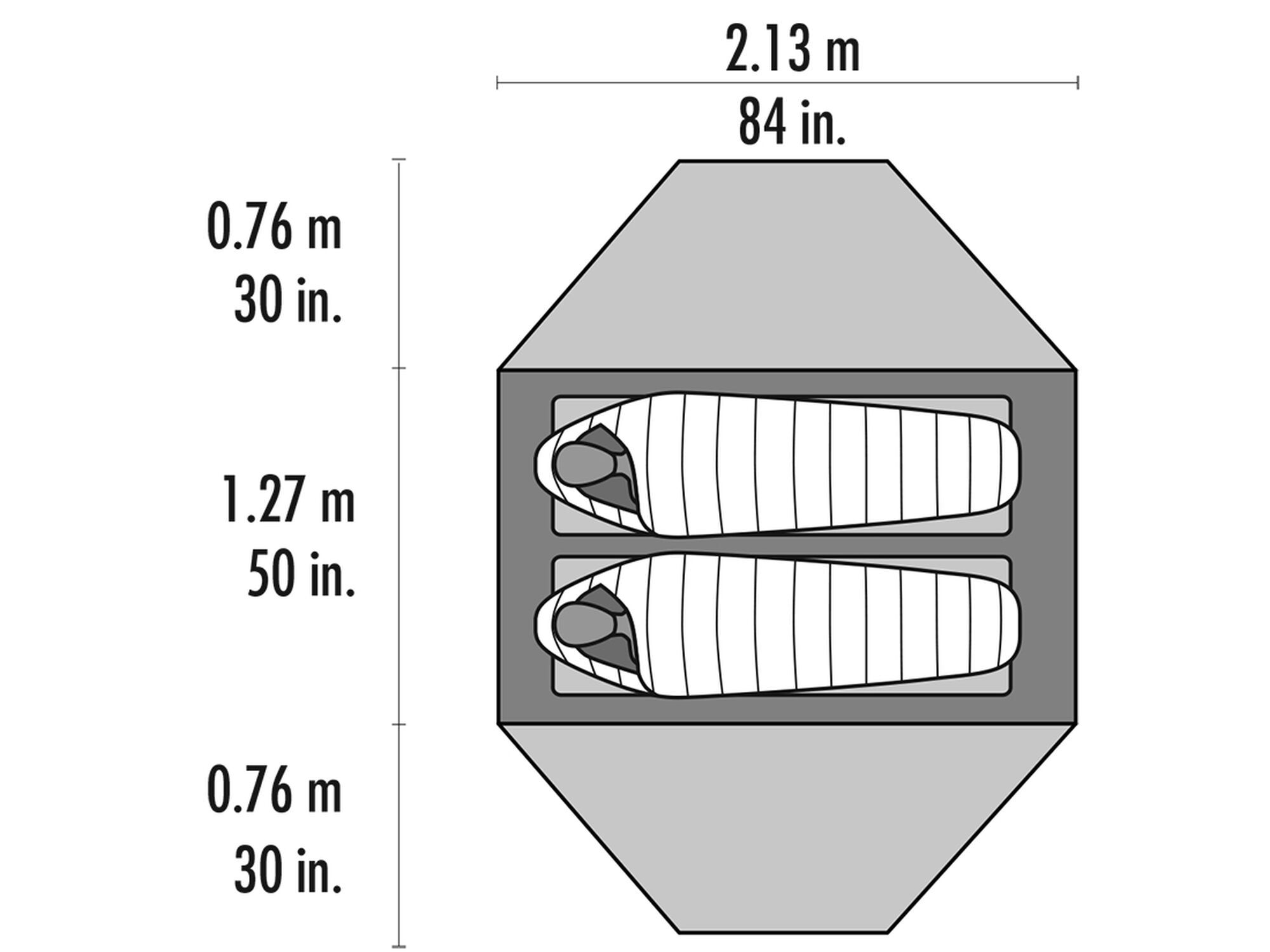 MSR Elixir 2 Lightweight 2 Person Tent