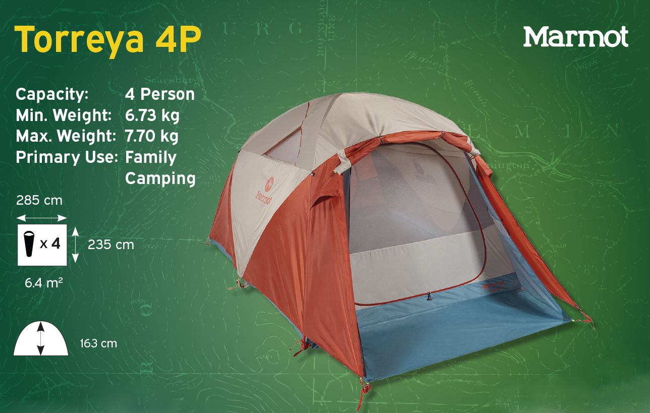 Marmot Torreya 4-Person Tent