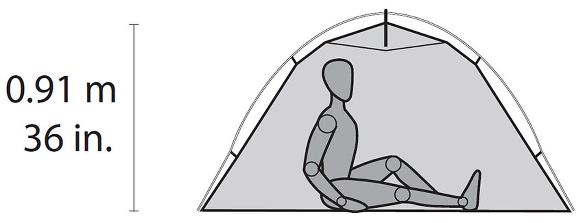 MSR Hubba Hubba 1-Person Tent