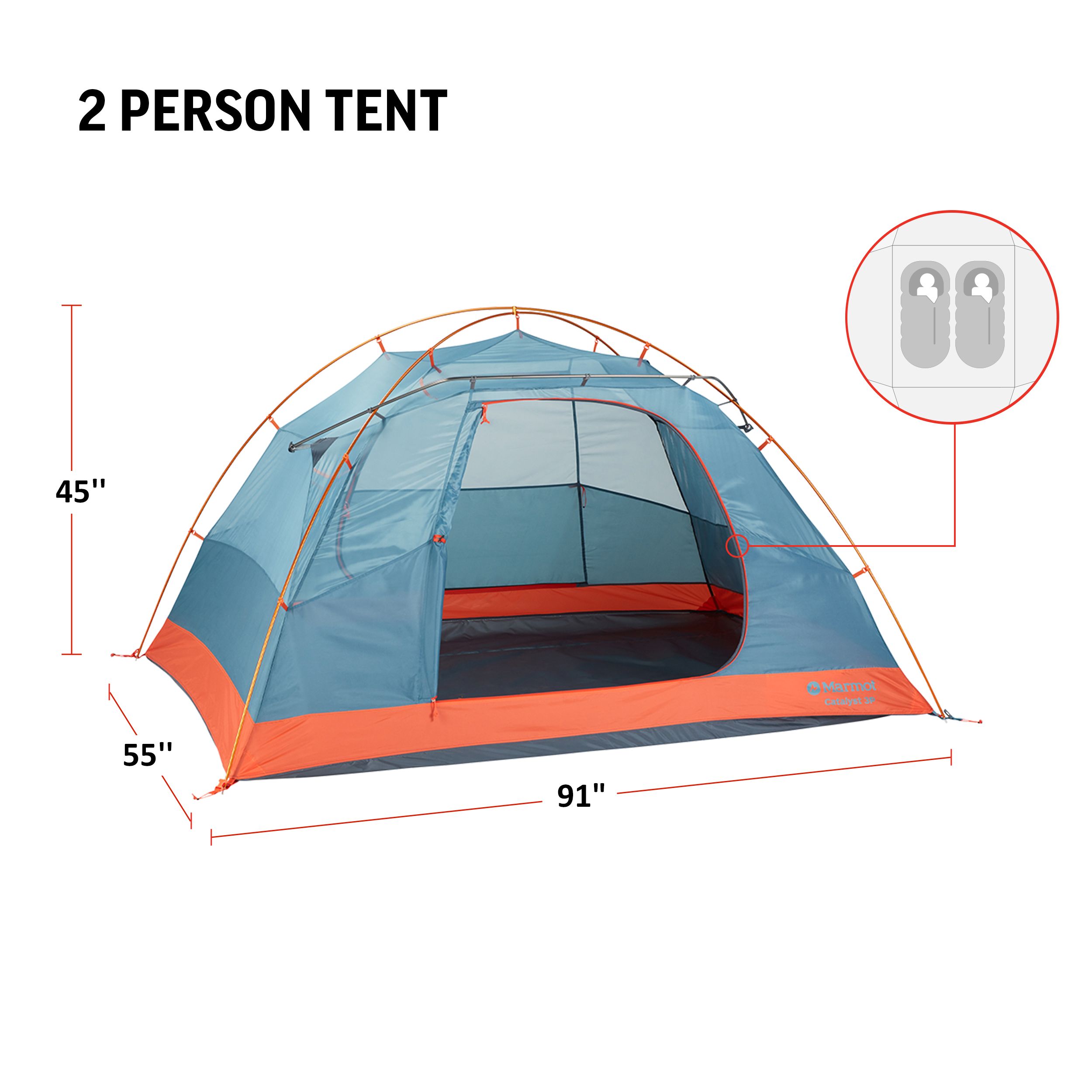 Marmot Catalyst 2 Person Tent | SportChek Marmot Catalyst 2 Person Tent | SportChek