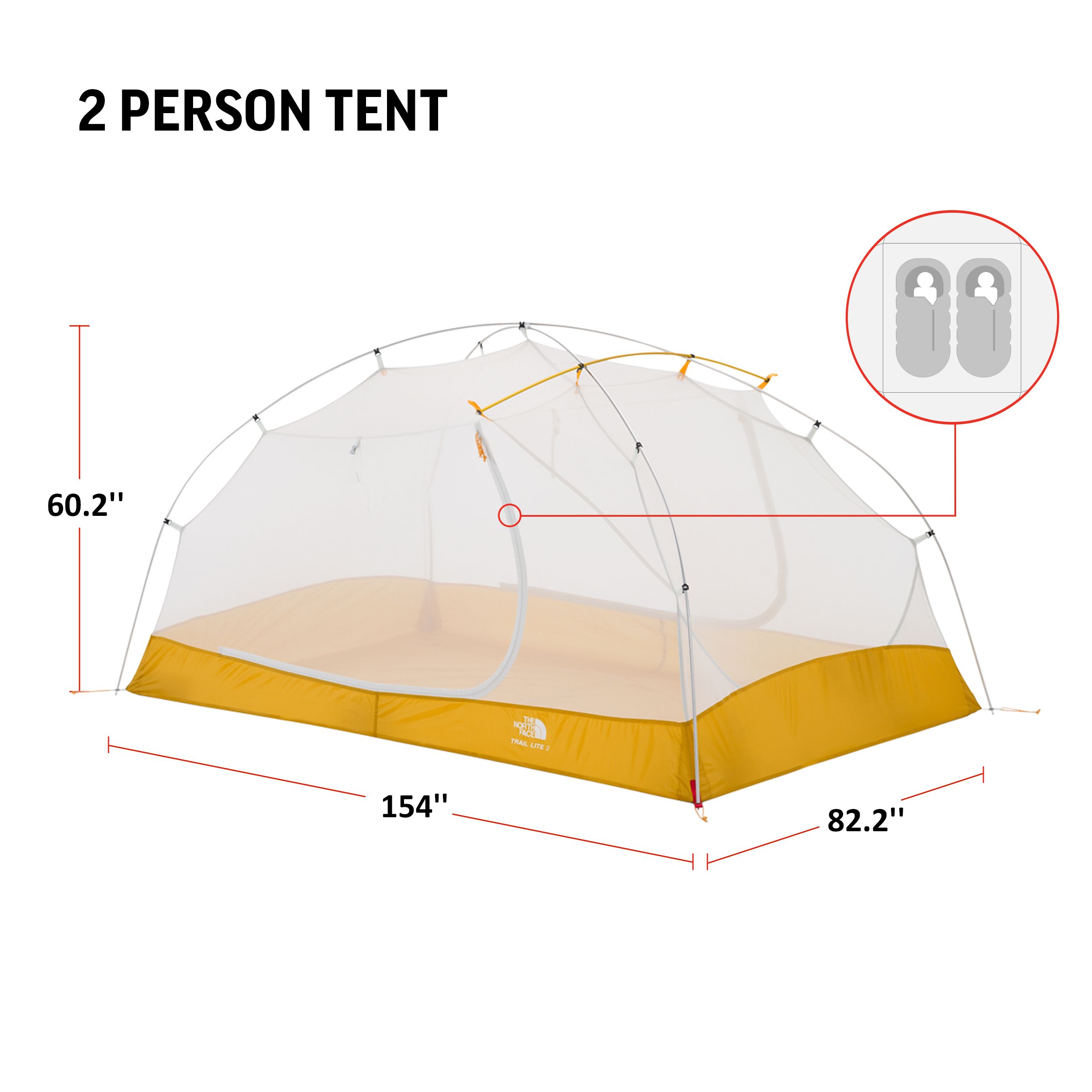 The North Face Trail Lite 2 Tent