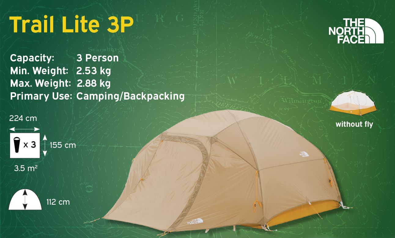 Trail Lite Camping The North Face The North Face Trail Lite Tent