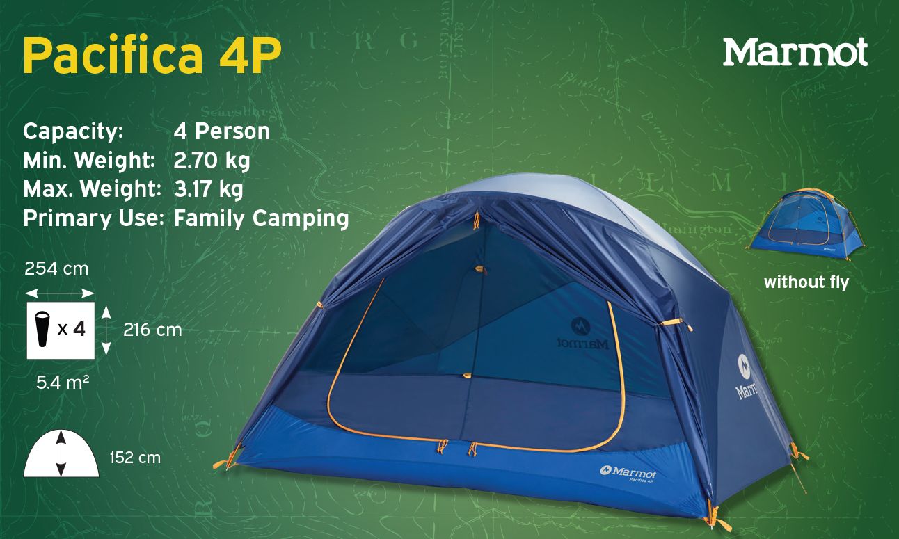 Marmot Pacifica 4 Person Tent