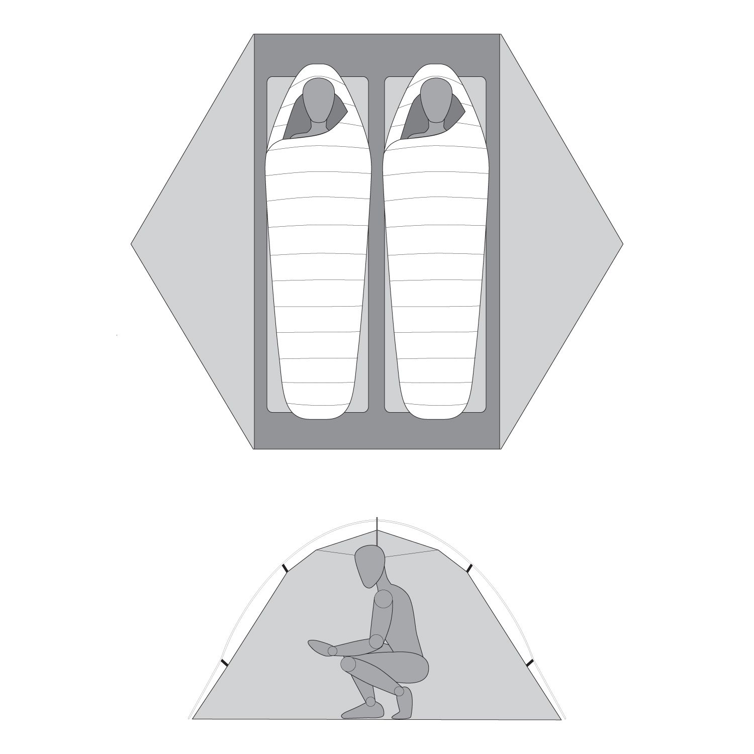 MSR Hubba Hubba™ LT 2 Person Tent