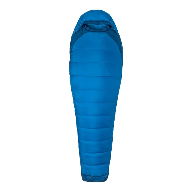 Marmot Trestles Elite Eco Long Sleeping Bag Overhead_Flat