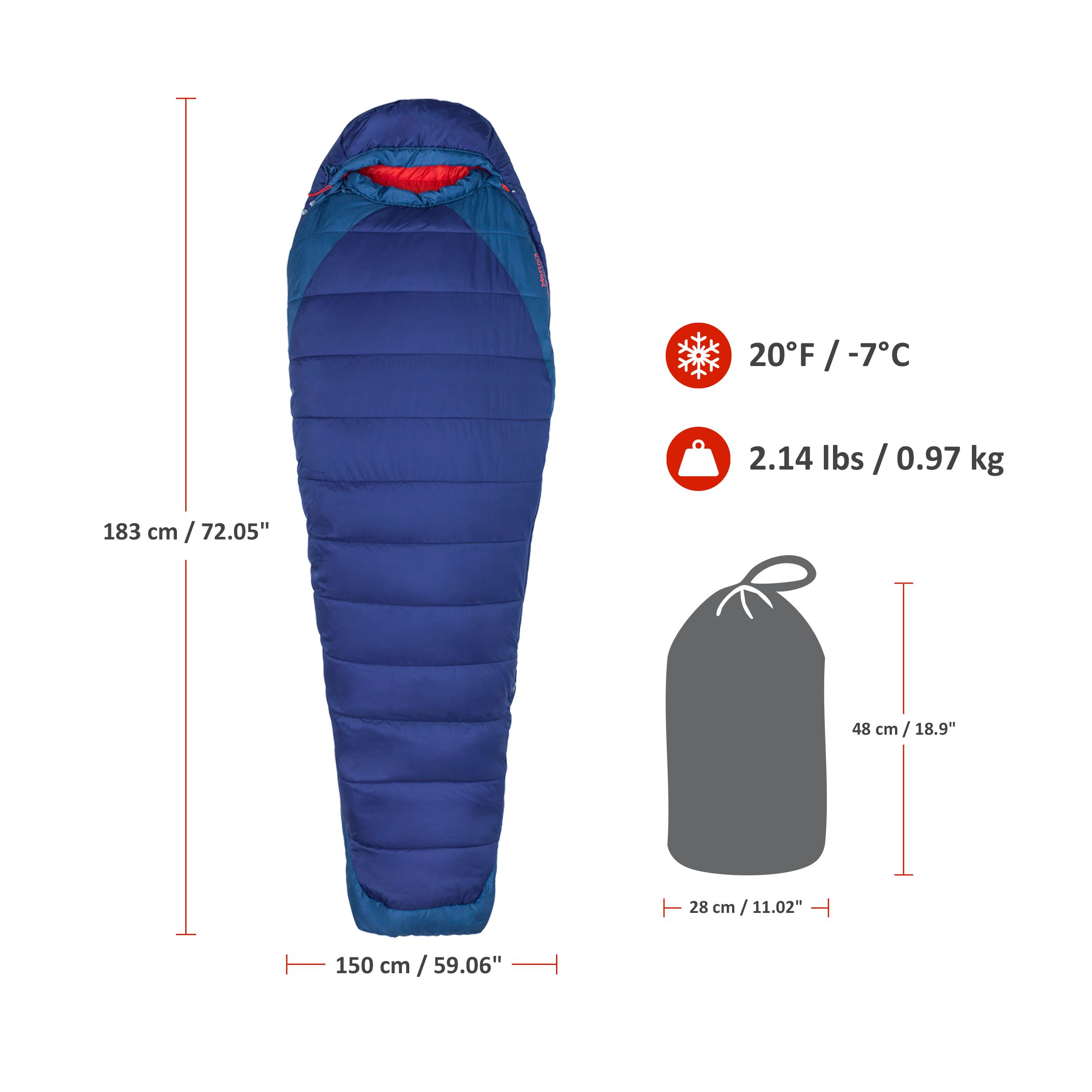 Marmot Women's Trestles Elite Sleeping Bag