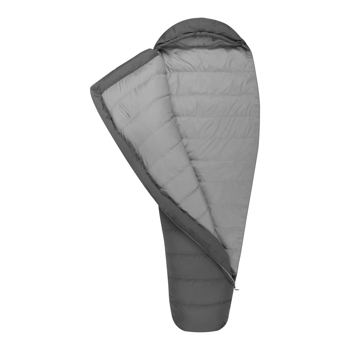 Sea To Summit Treeline TL 27°F/-3°C Left Zipper Regular Sleeping Bag Overhead_Flat