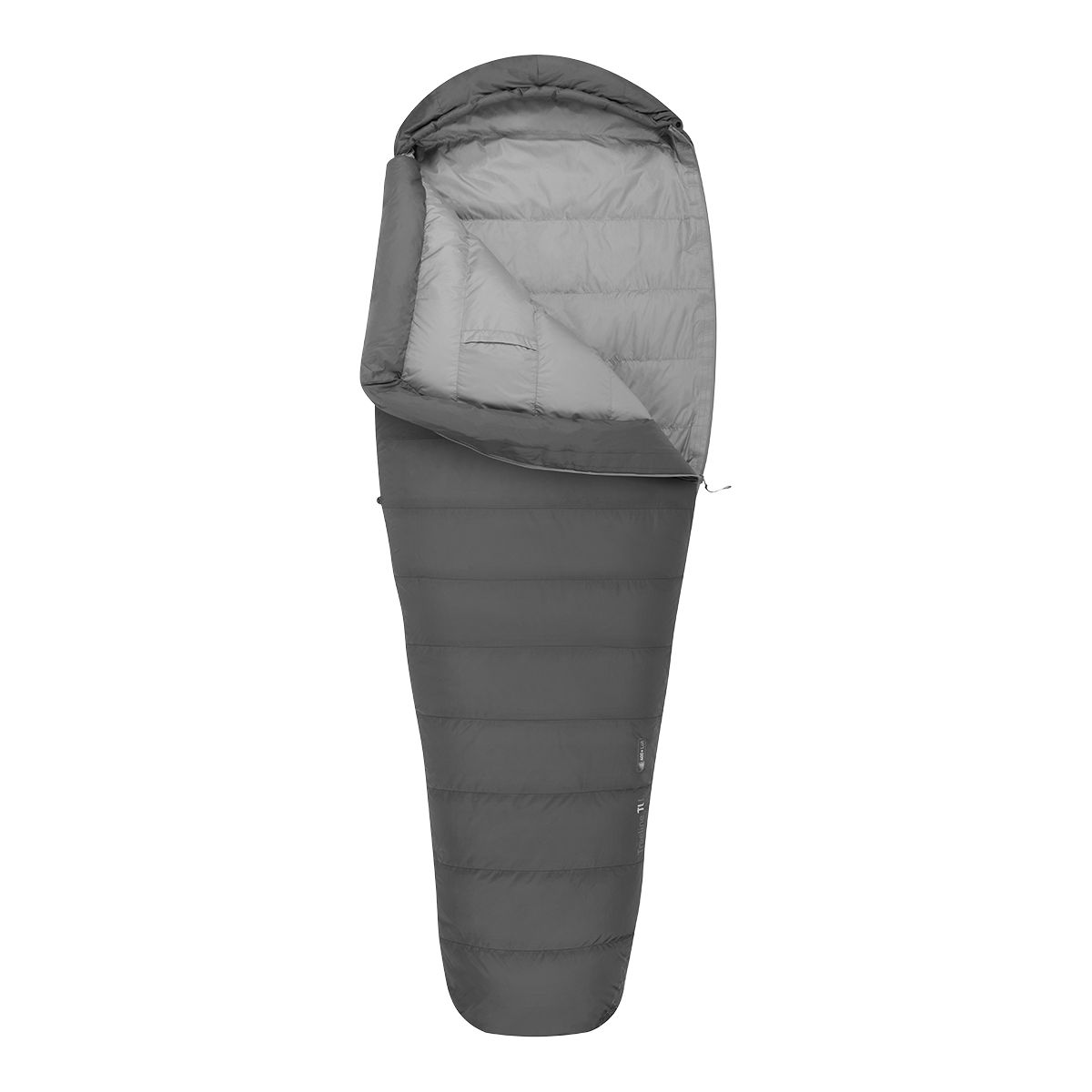 Sea To Summit Treeline TL 27°F/-3°C Left Zipper Regular Sleeping Bag Overhead_Flat