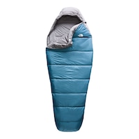 The North Face Wasatch 20°F/ -7°C Regular Left Zipper Sleeping Bag Overhead_Flat