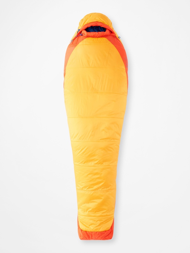 Marmot Kids' Trestles Elite Eco 30°F/-1°C Sleeping Bag Overhead_Flat