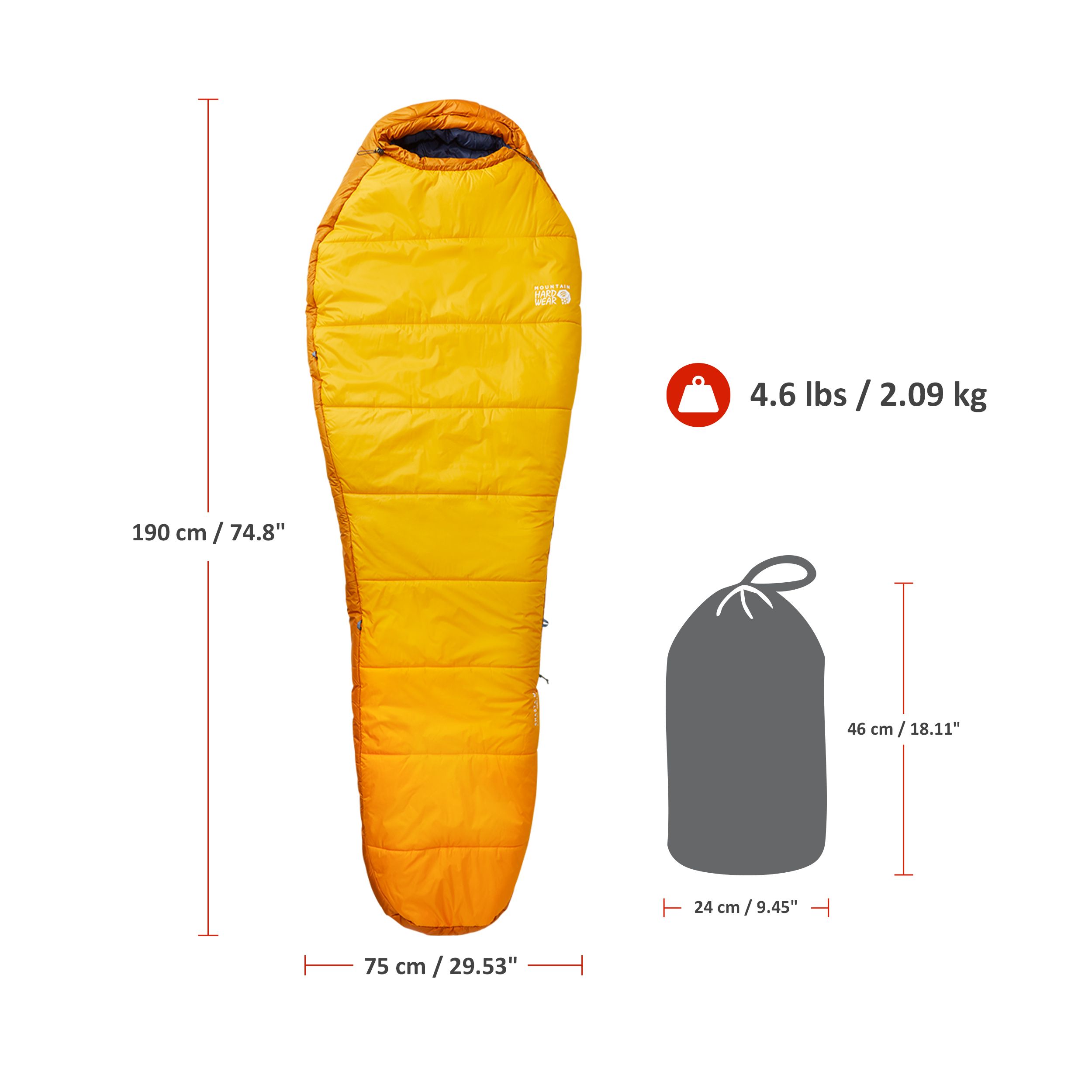 Mountain Hardwear Men's Shasta Sleeping Bag