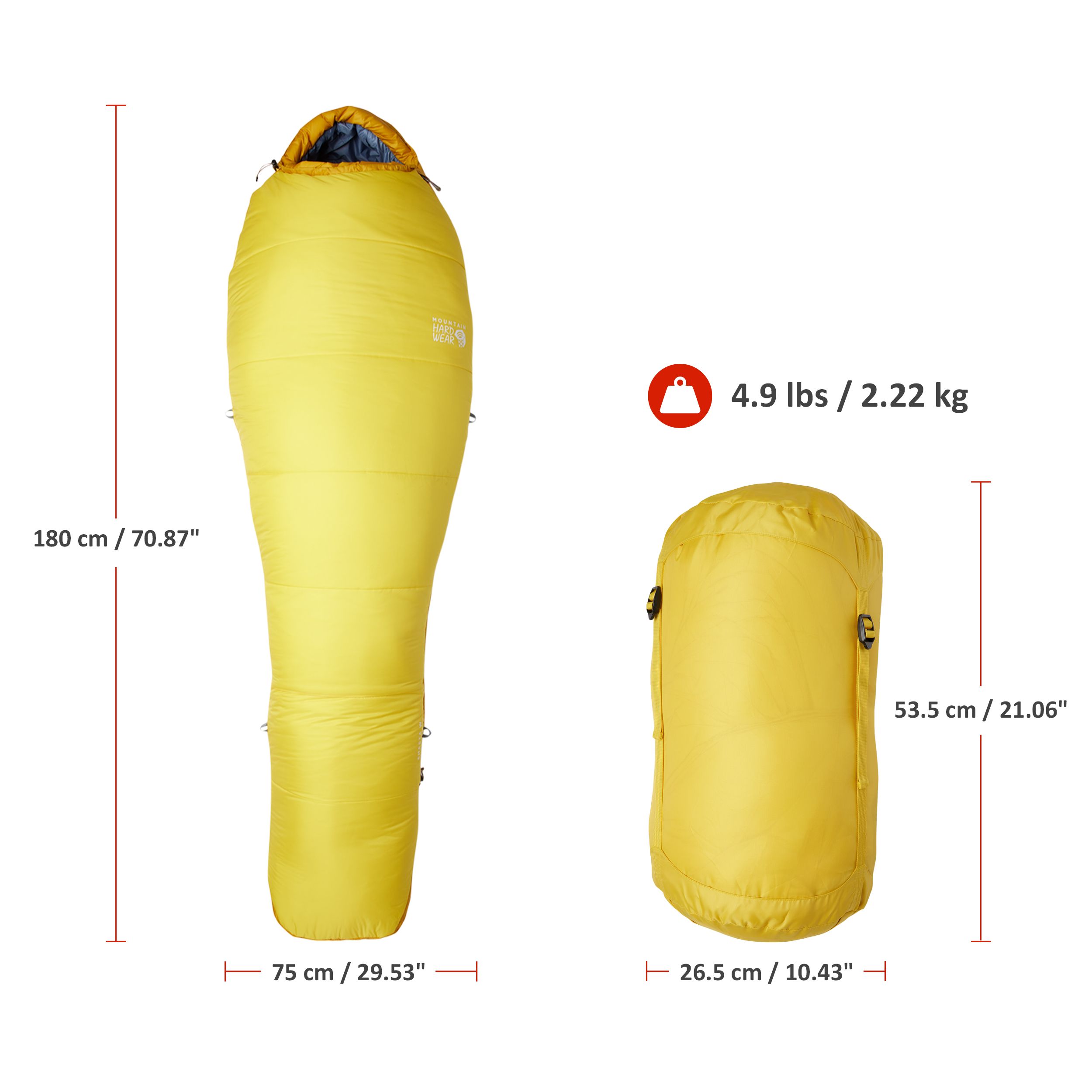 Mountain Hardwear Men's Shasta Sleeping Bag