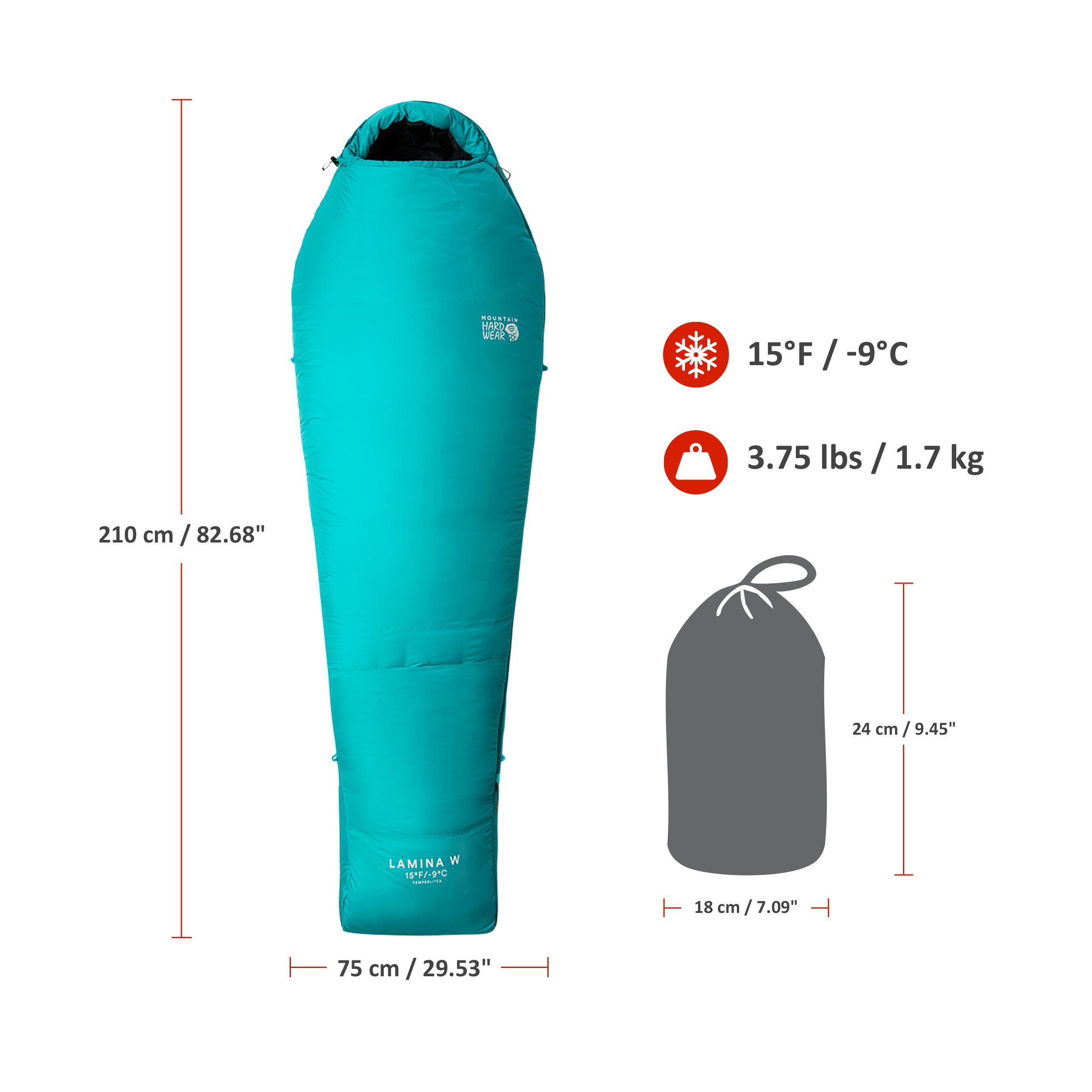 Mountain Hardwear Women's Lamina™ Sleeping Bag