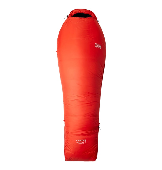 Mountain Hardwear Men's Lamina™ Regular Left Zipper Sleeping Bag Overhead_Flat