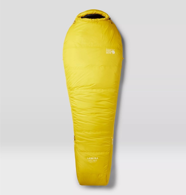 Mountain Hardwear Lamina™ 0°F/-18°C Men's Zippered Sleeping Bag Overhead_Flat