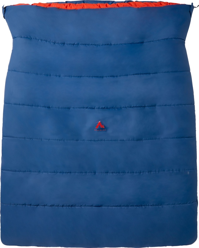 McKinley Double Men's Sleeping Bag Overhead_Flat