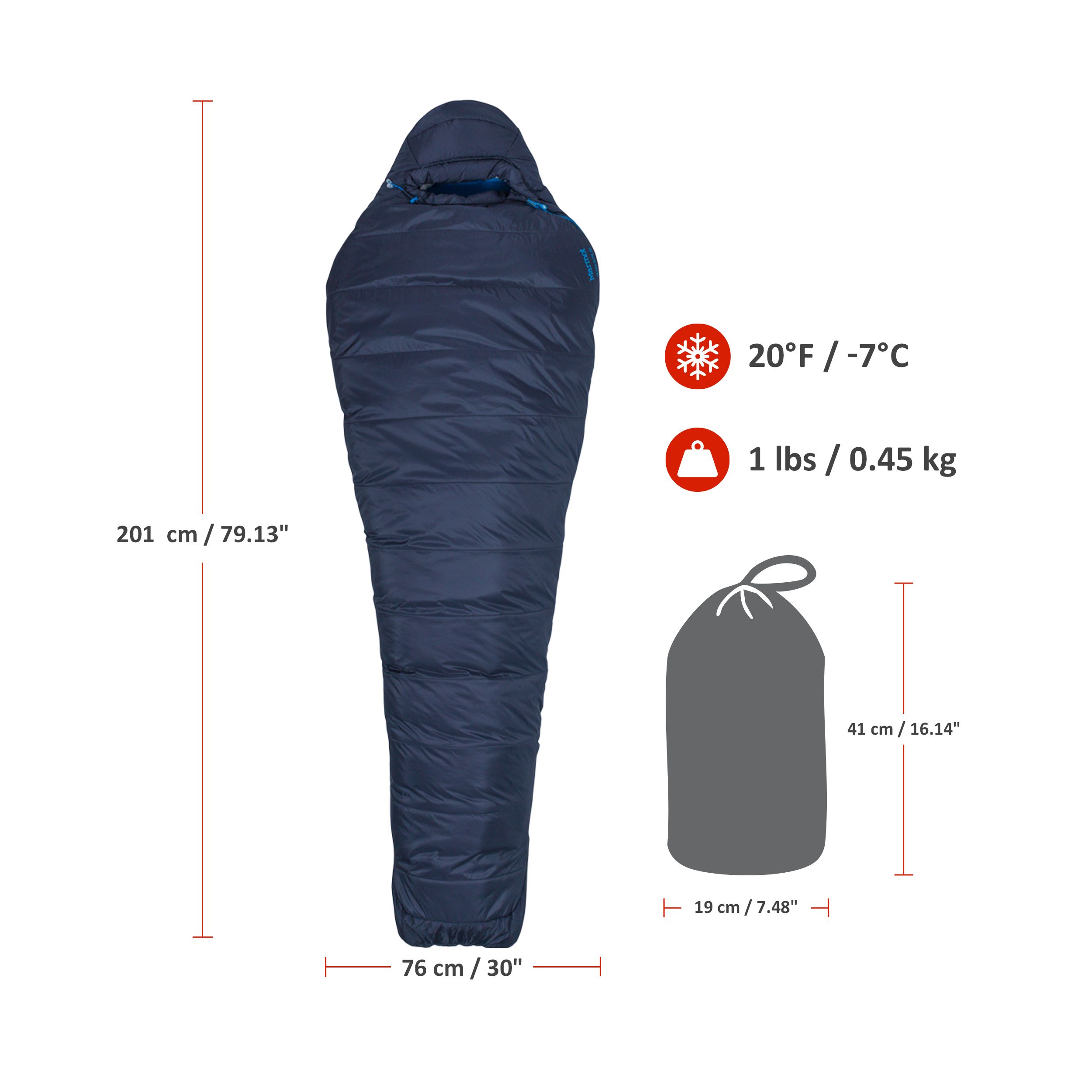 Marmot Ultra Elite 20°F/-7°C Sleeping Bag