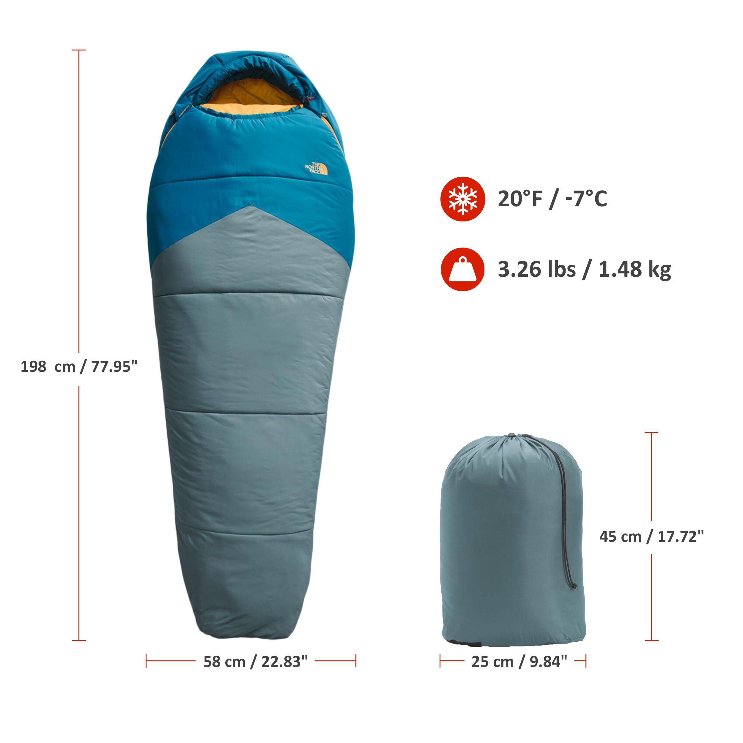 The North Face Wasatch Pro Men's Sleeping Bag