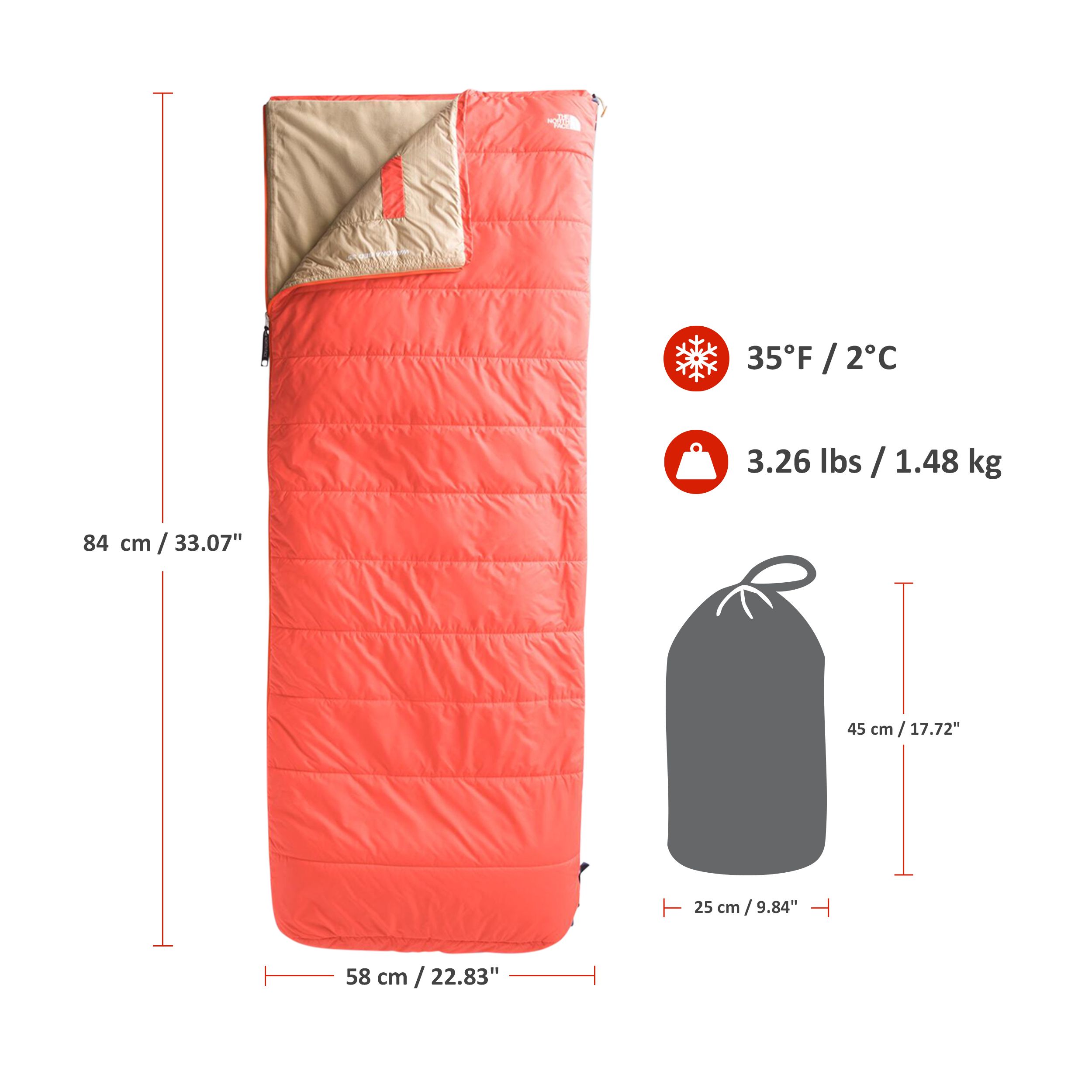 The North Face Wawona Bed Men's Sleeping Bag