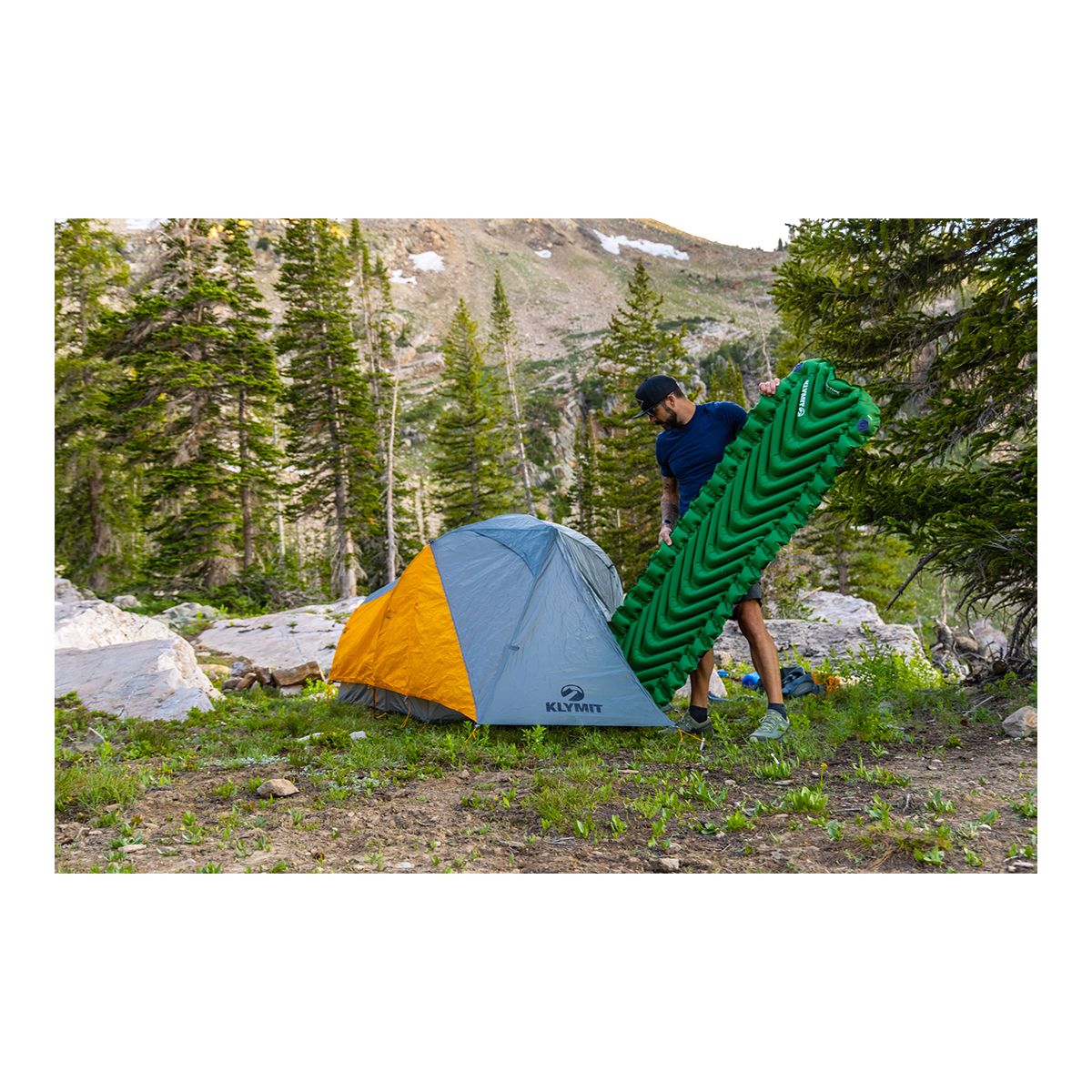 Klymit Static V Long Sleeping Pad Front_Angled_Left