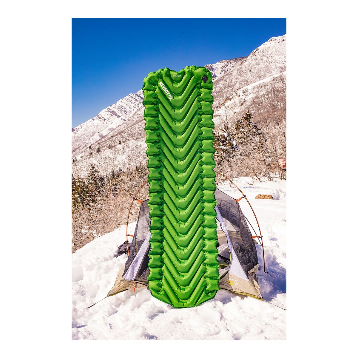 Klymit Static V Long Sleeping Pad Front_Flat