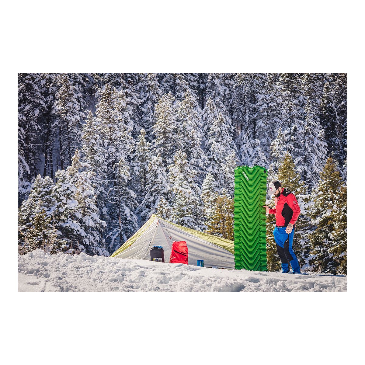 Klymit Static V Long Sleeping Pad Front_Flat