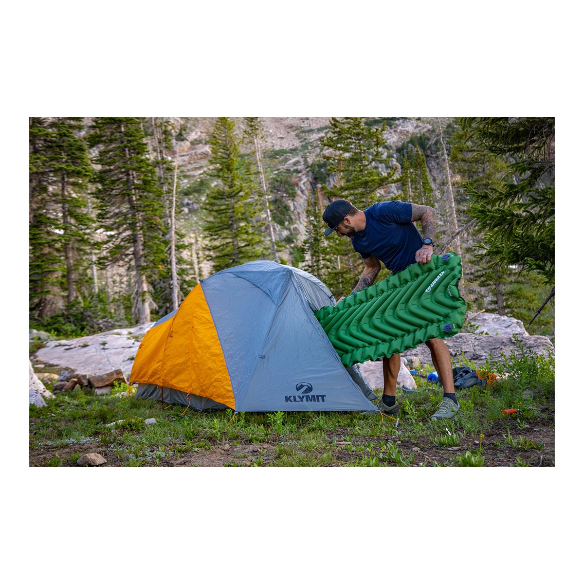 Klymit Static V Long Sleeping Pad CloseUp