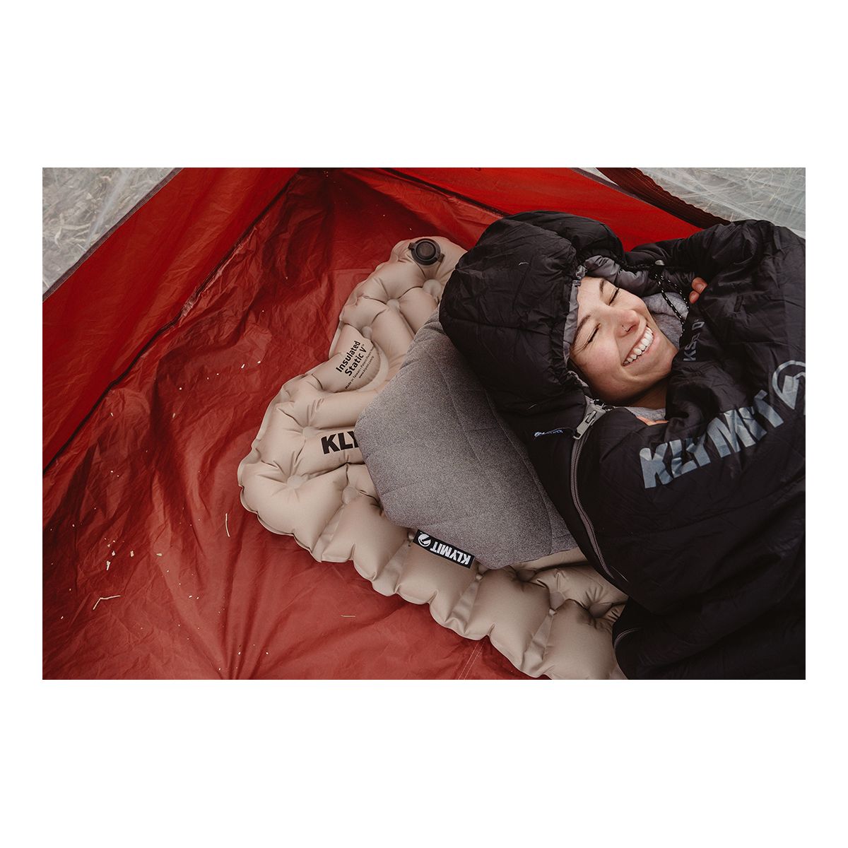 Klymit Static V Luxe Insulated Sleeping Pad CloseUp