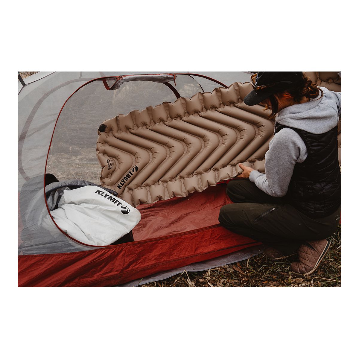 Klymit Static V Luxe Insulated Sleeping Pad CloseUp