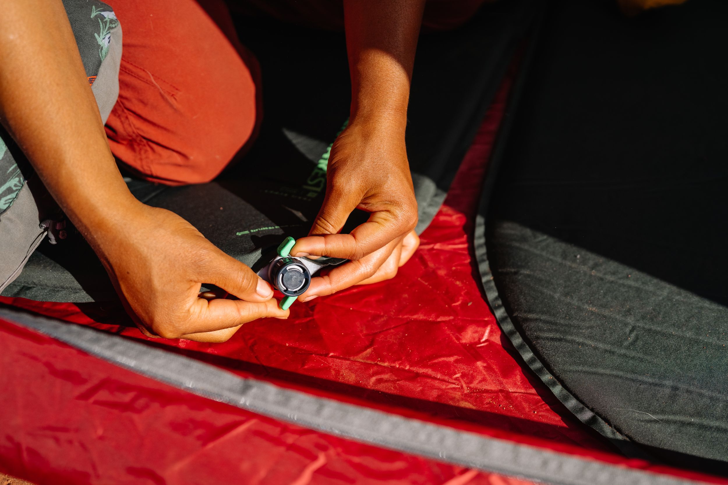 Therm-A-Rest Trail Scout Sleeping Mat CloseUp