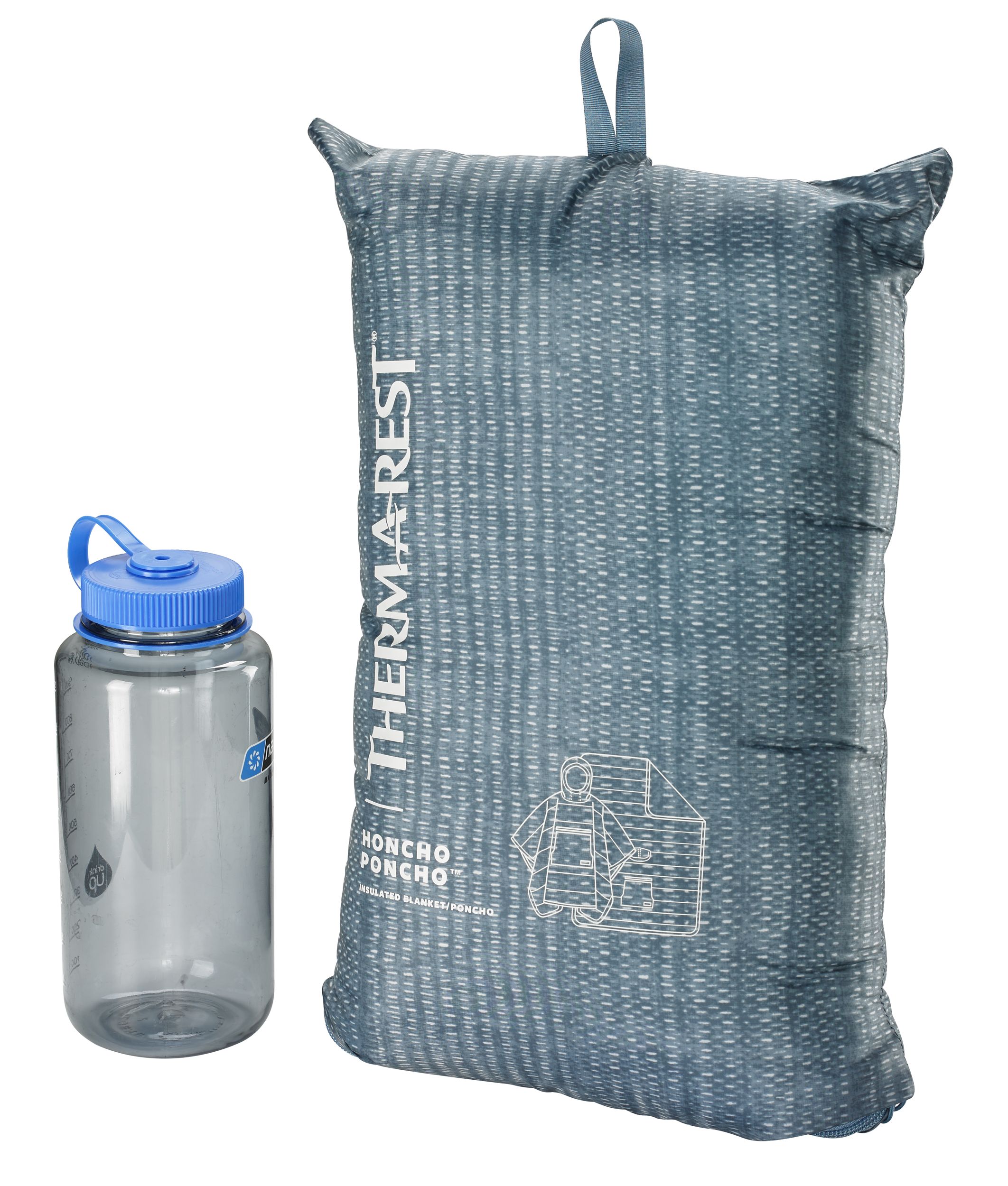 Therm-A-Rest Honcho Poncho™ Blanket Front_Angled_Left