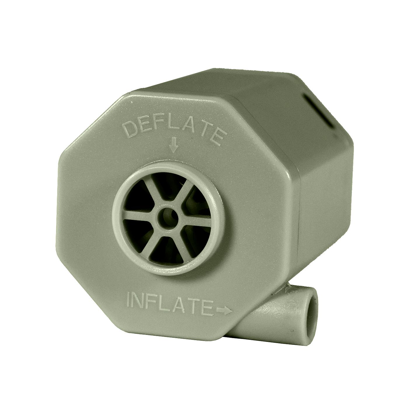 Klymit Tempest Rechargeable Electric Pump Overhead_Plunge