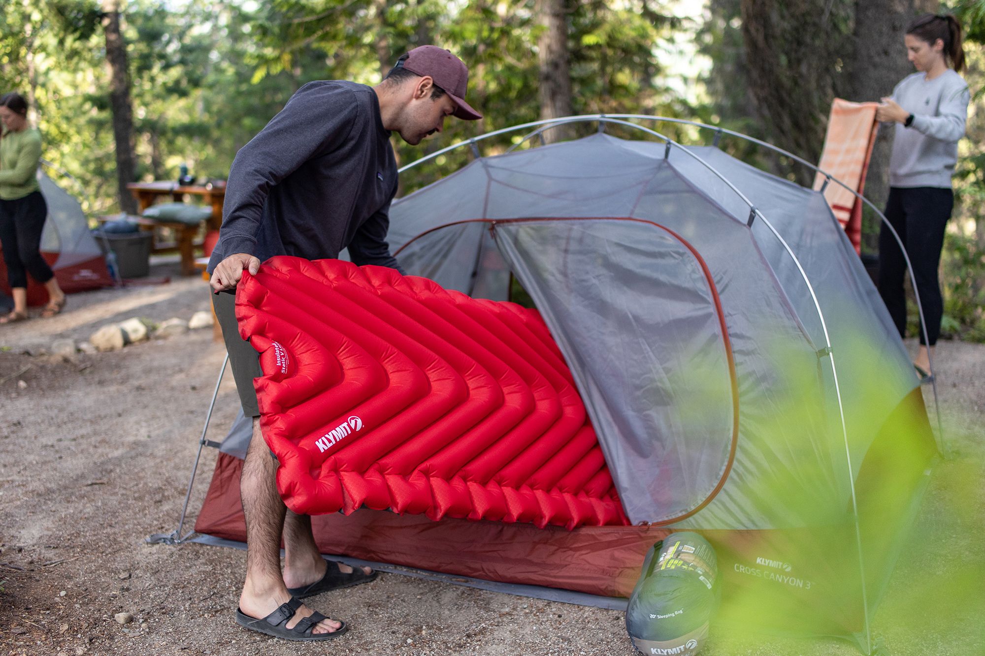 Klymit Static V Luxe Insulated Sleeping Pad CloseUp