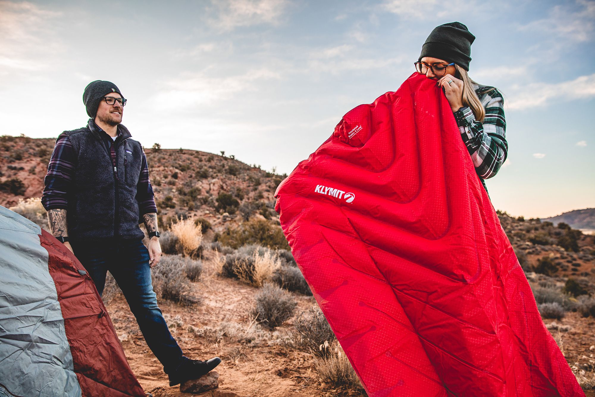 Klymit Static V Luxe Insulated Sleeping Pad CloseUp