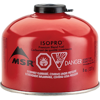MSR® IsoPro 227 g Fuel Canister Front_Elevated
