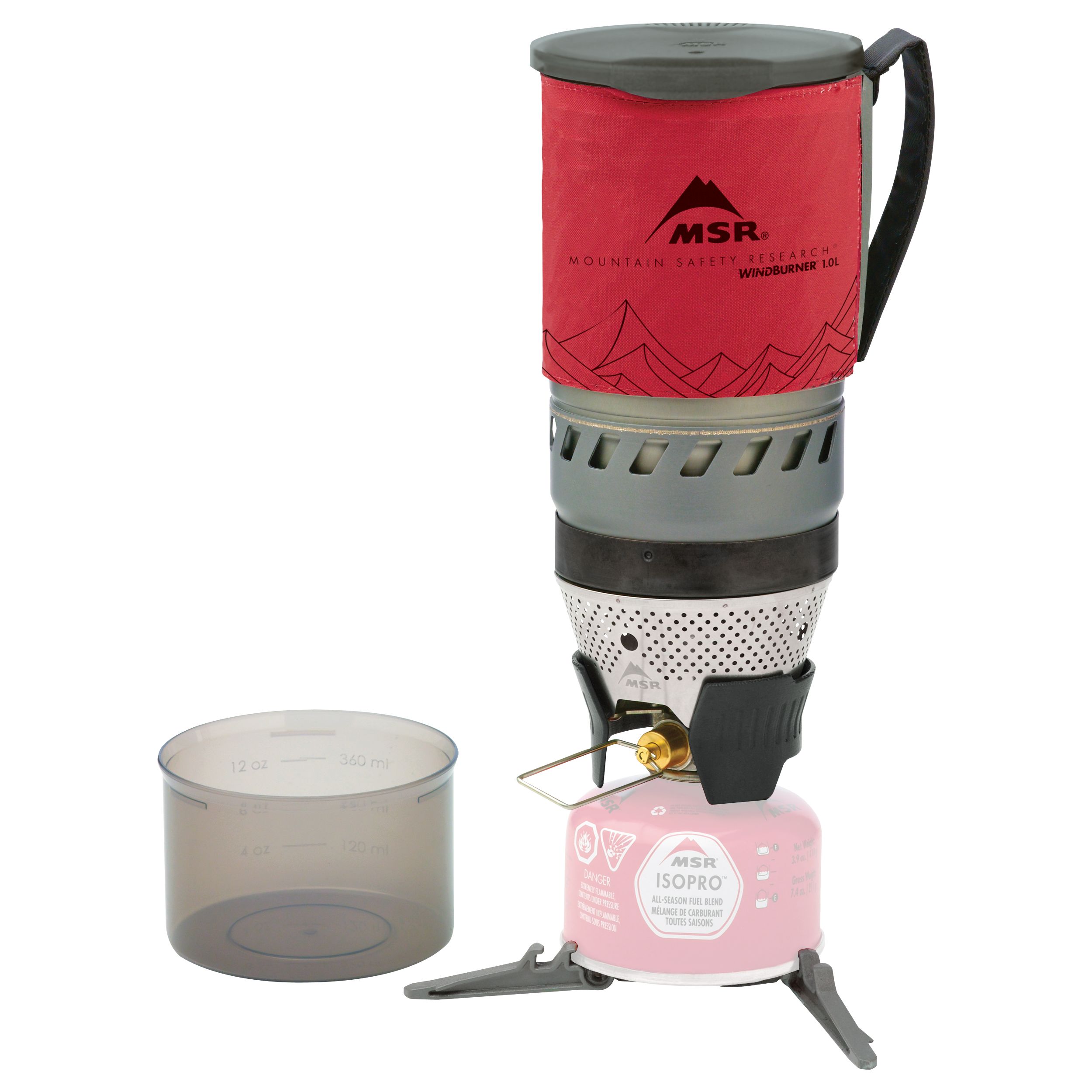 MSR WindBurner® Personal Stove System Front_Elevated