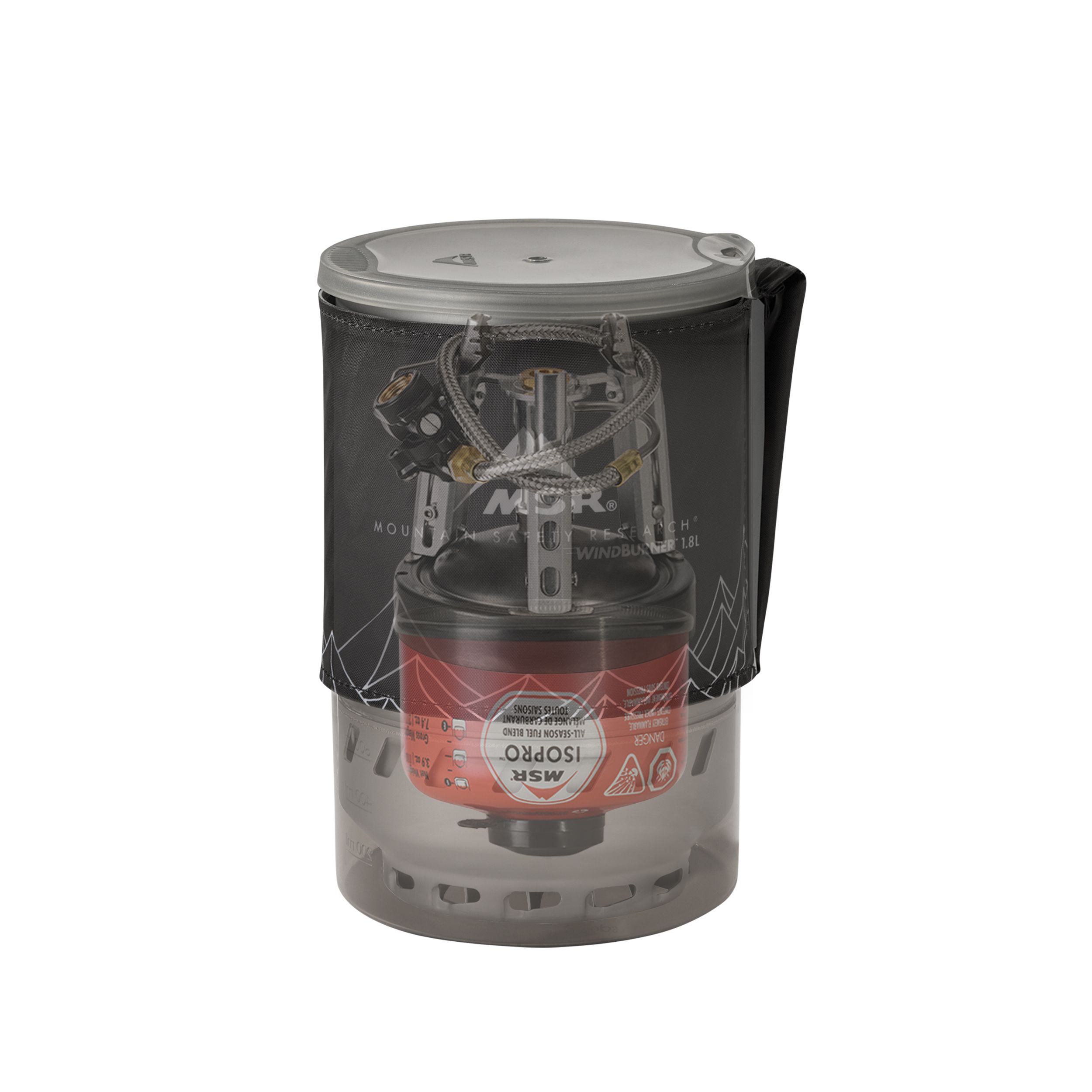 MSR WindBurner® Duo Stove System Front_Elevated