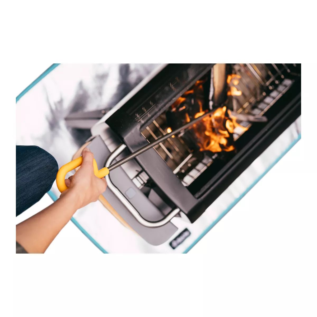 BioLite Stainless Steel Portable FirePoker Overhead_Flat