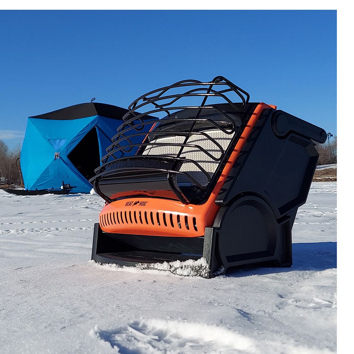 Heat Hog 18,000 BTU LP Propane Portable Heater Front_Three_Fourths_Angled_Left