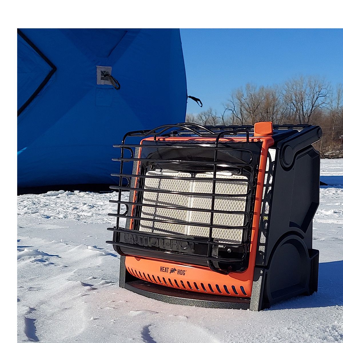 Heat Hog 18,000 BTU LP Propane Portable Heater Front_Three_Fourths_Angled_Left