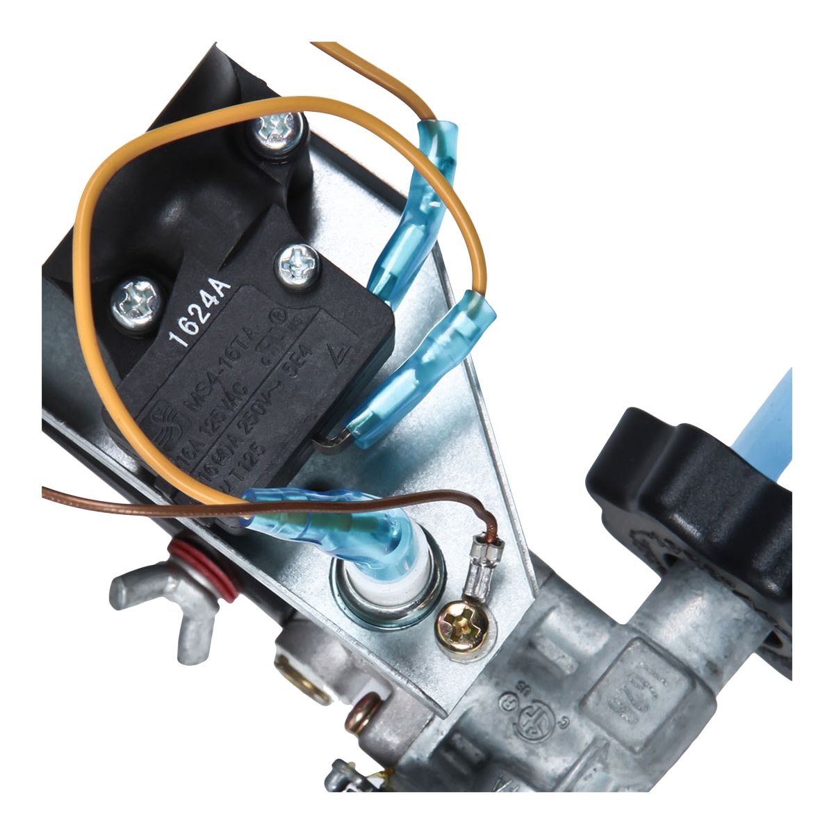 Master 32,000 BTU LP Double Tank Top Heater CloseUp