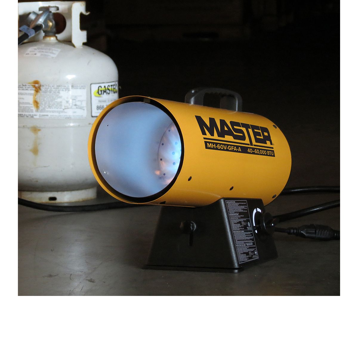 Master 60,000 BTU LP Forced Air Heater | Atmosphere