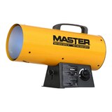 Master 60,000 BTU LP Forced Air Heater Front_Three_Fourths_Angled_Left