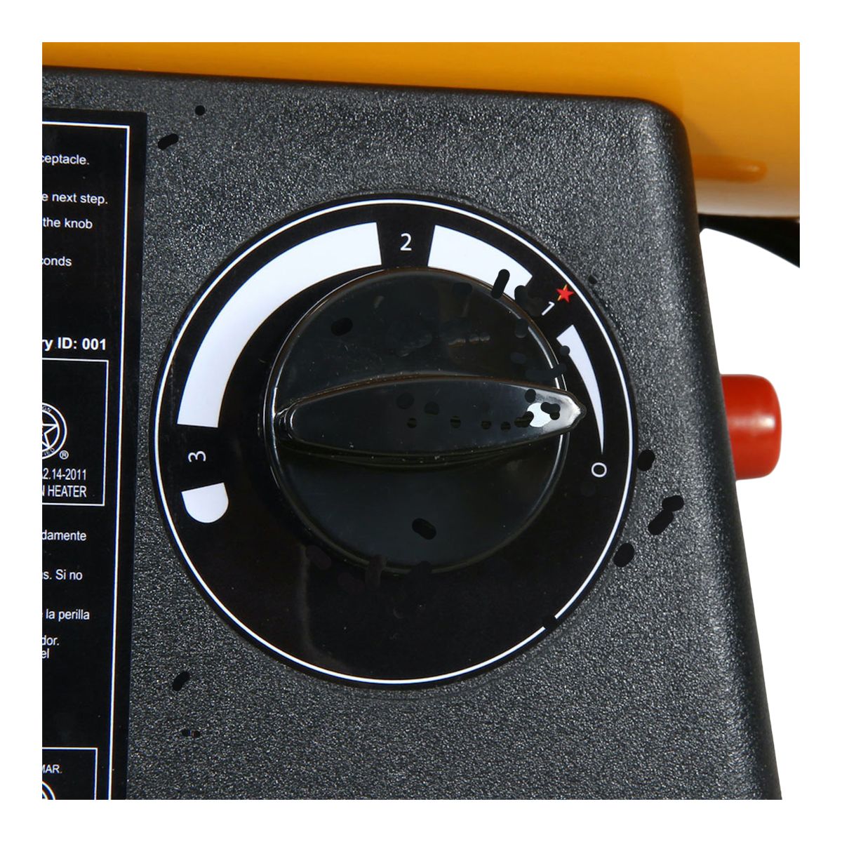 Master 60,000 BTU LP Forced Air Heater CloseUp